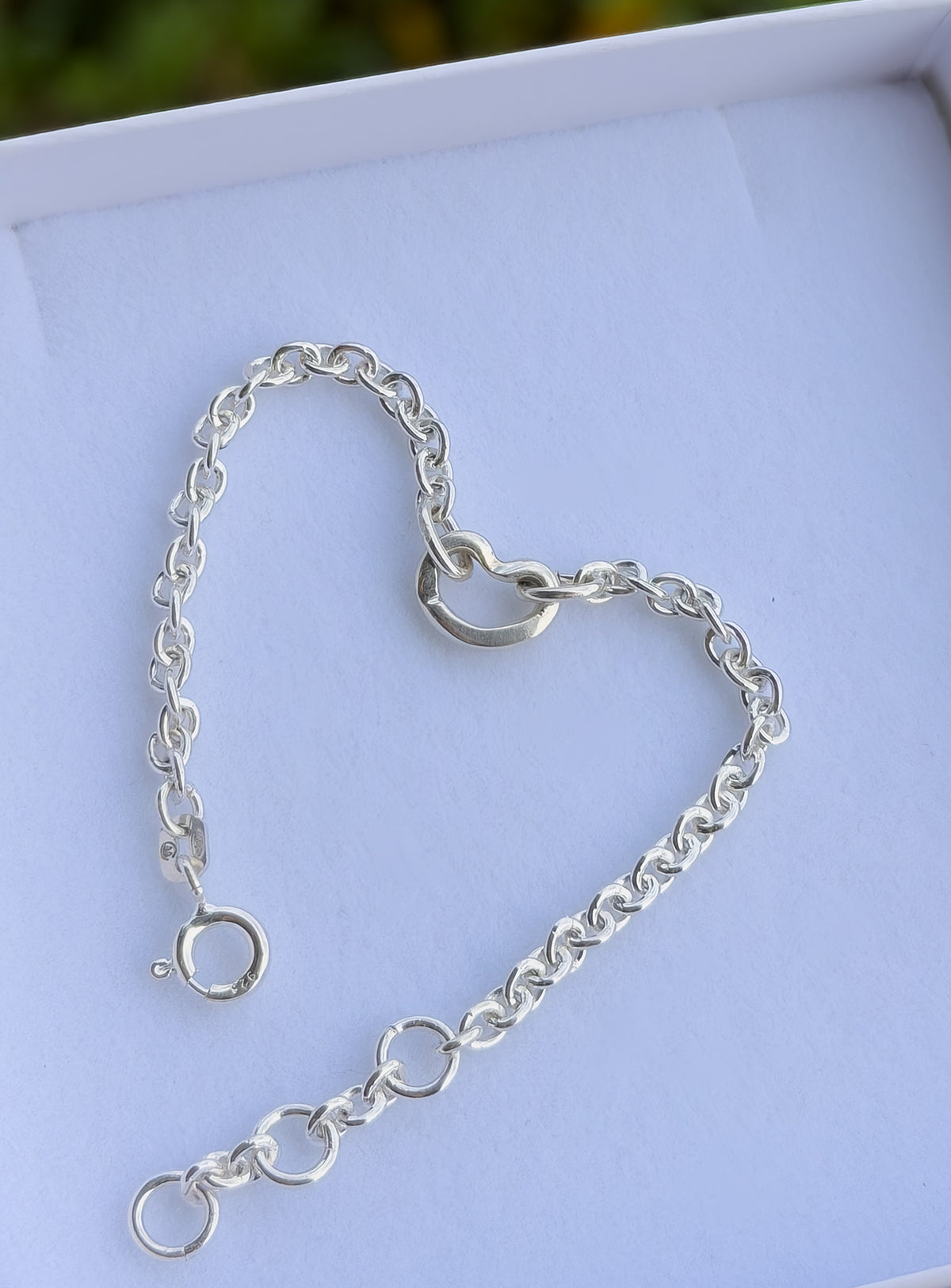 Jane Mønstret Minnehjerte - Armbånd (Junior)